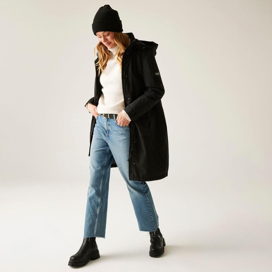 

REGATTA Женская удлинённая водонепроницаемая утеплённая куртка Yannta с капюшоном