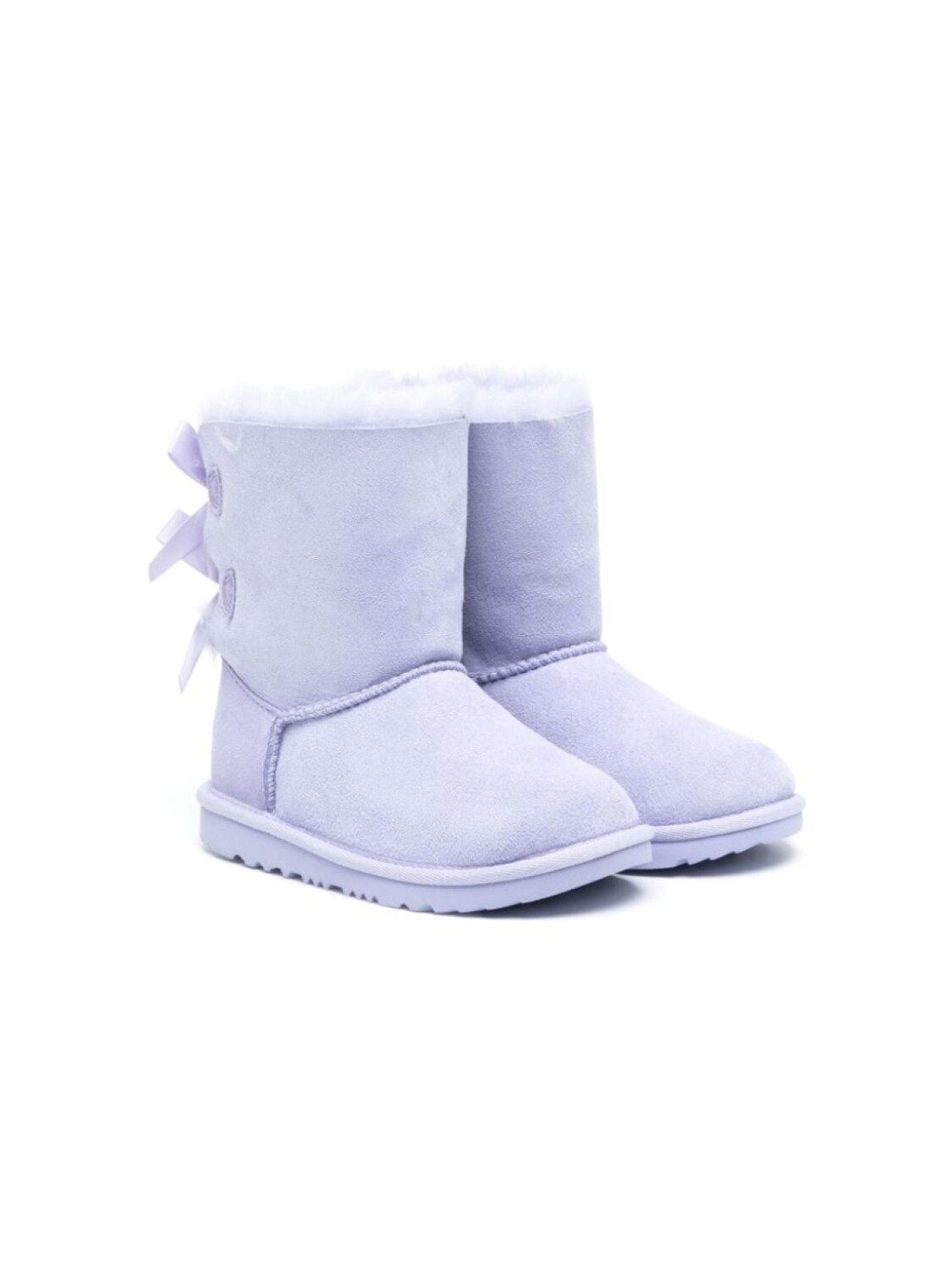 

UGG Kids ботинки с бантом, фиолетовый