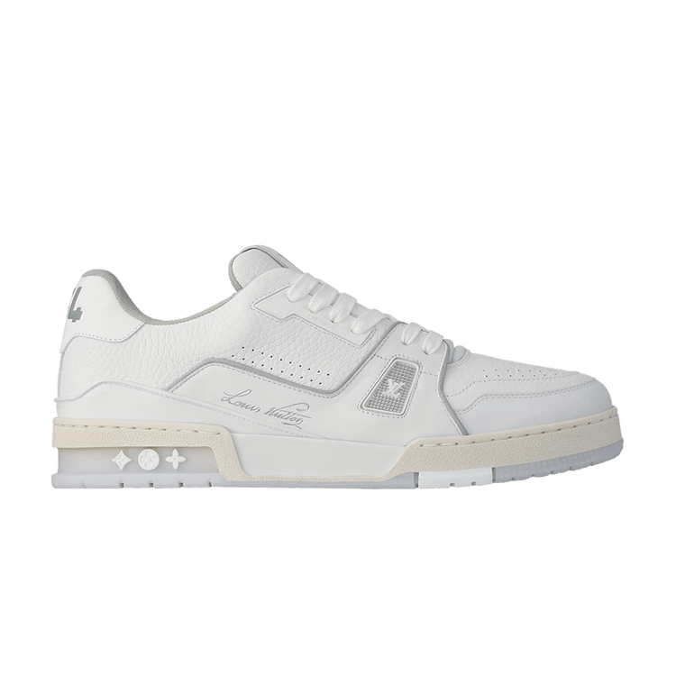 

Кроссовки Louis Vuitton Trainer 'White Silver Grey', белый