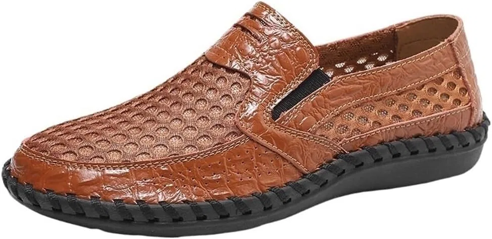 Мокасины мужские повседневные, Brown DHFIRUFSHLO