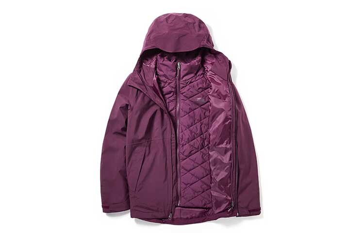 

Куртка женская уличная красная The North Face