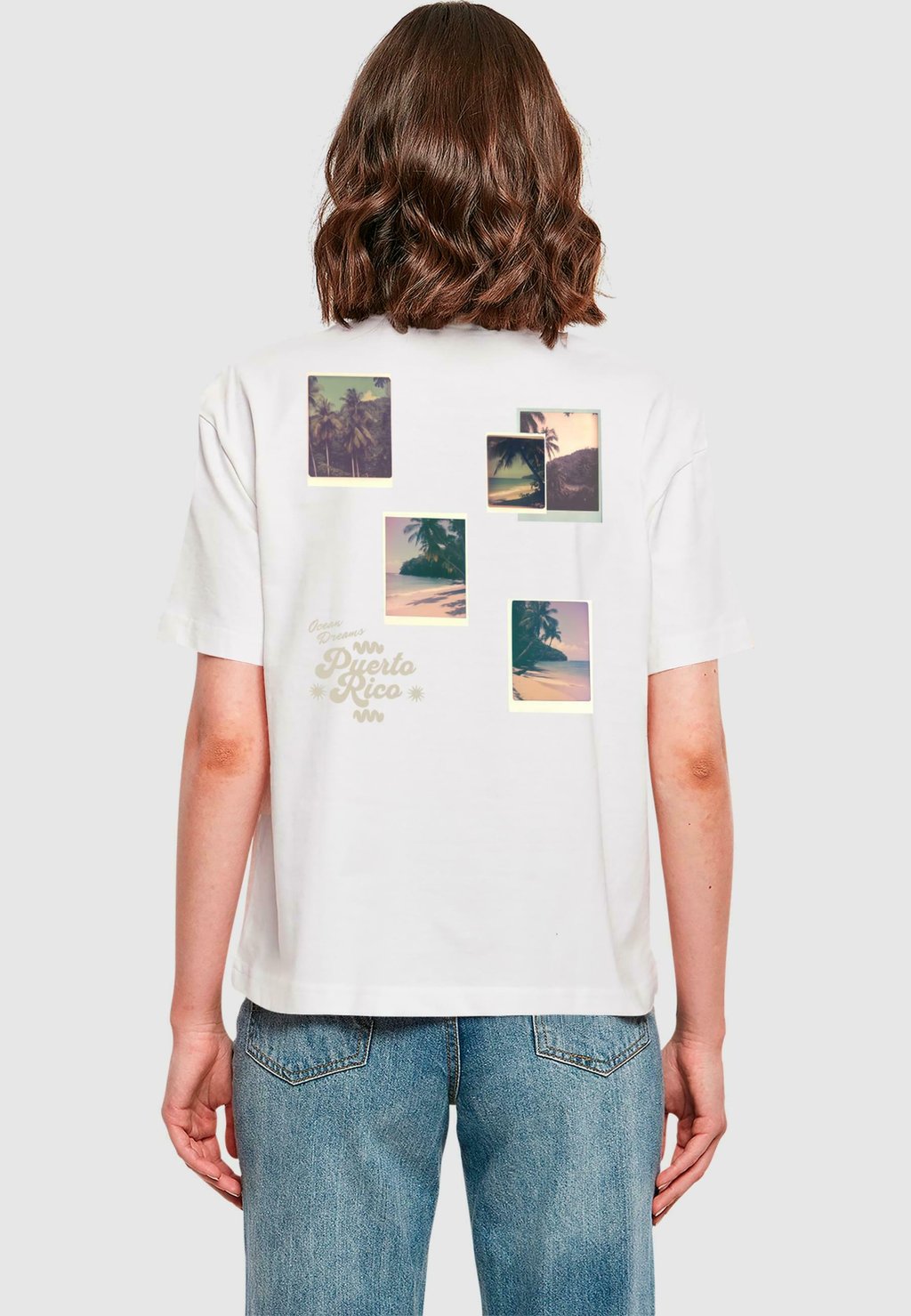 

Футболка с принтом OCEAN DREAMS TEE Mister Tee, белый