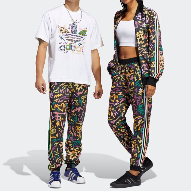 Повседневные брюки мужские многоцветные Adidas Originals, цвет Multicolor — фото 2