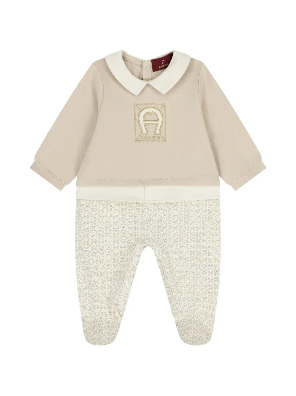 Комбинезон с узором Aigner Kids, нейтральный