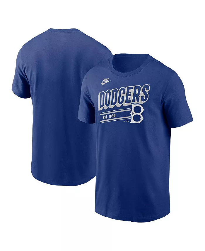 

Мужская ретро-футболка Cooperstown Collection Royal Brooklyn Dodgers Nike