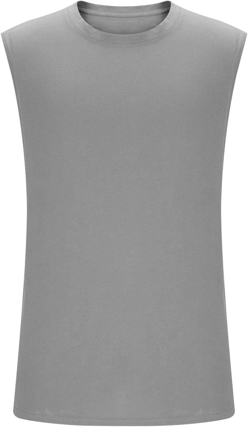 Мужской топ для бодибилдинга Generic, Gray — фото 4
