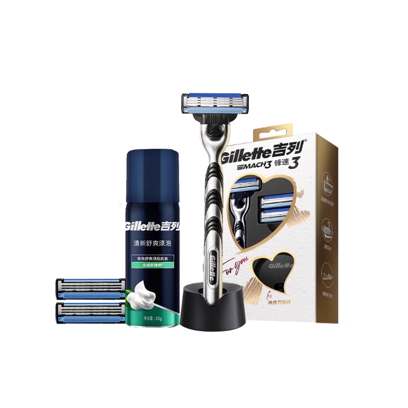 

Набор для бритья Sharp Speed Lubrication Manual: держатели для ножей, головки лезвий и основания Gillette, 6-piece set