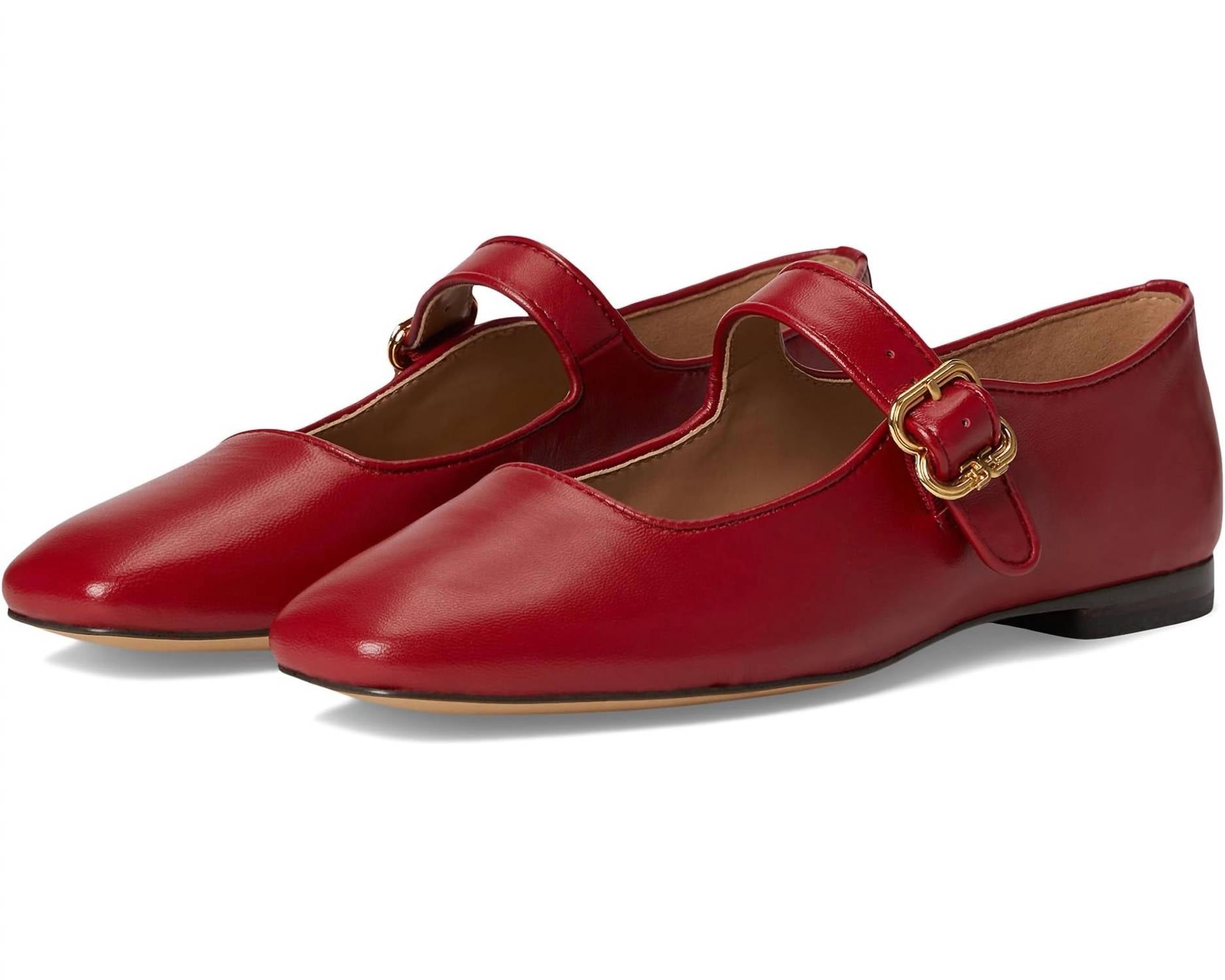 Женские балетки Michaela в алой расцветке Sam Edelman, Scarlet