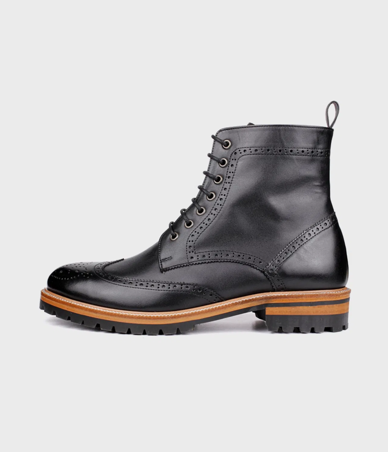 Мужские ботинки Eirene ei006 Wingtip Black