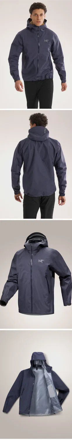Мужская куртка Beta чёрно-сапфирового цвета от Arcteryx — фото 2