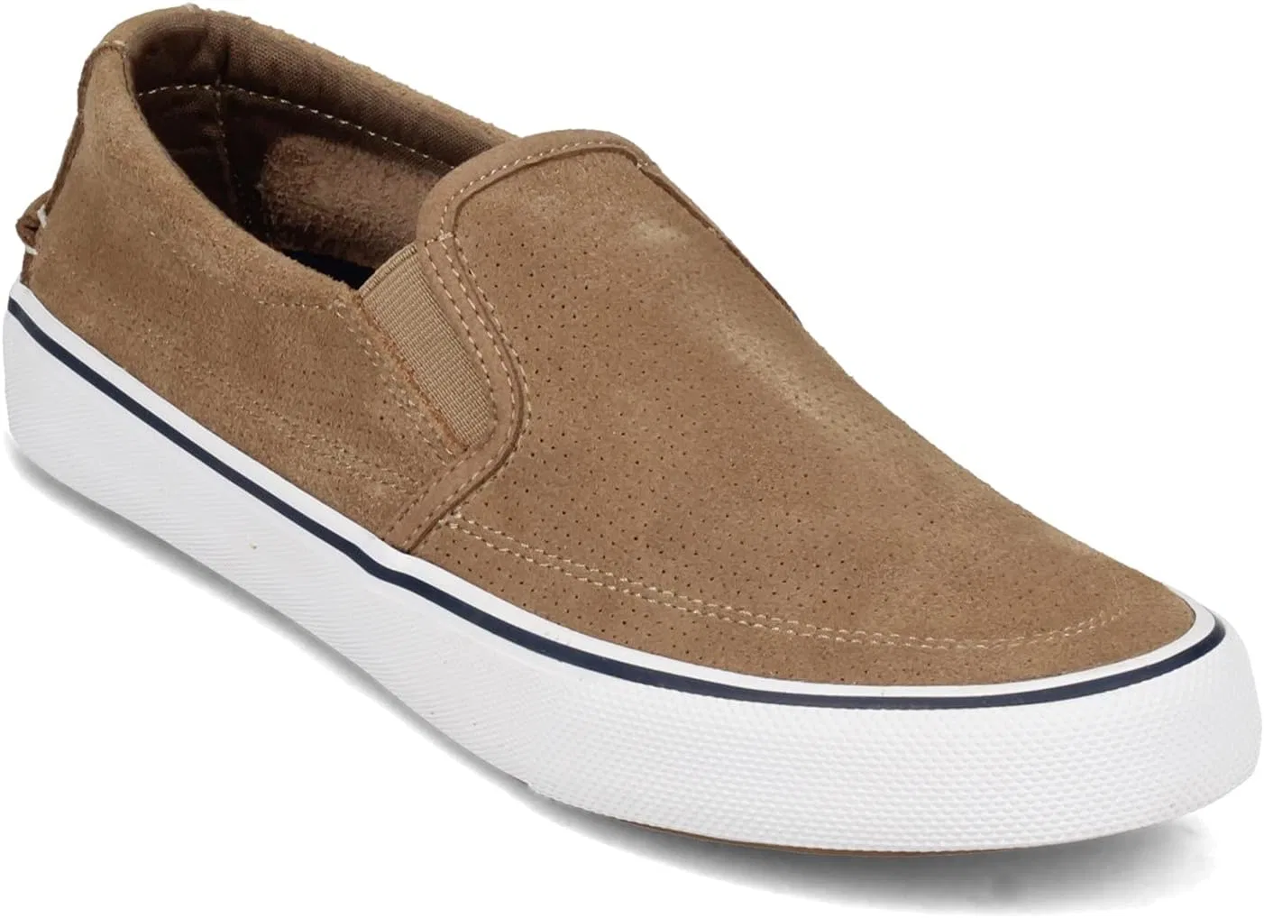 Мужские кроссовки Sperry Striper II Twin Gore из натуральной кожи, Taupe — фото 2
