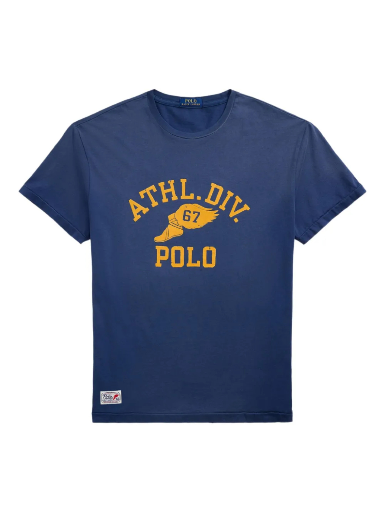 

Футболка с логотипом Polo Ralph Lauren, синий