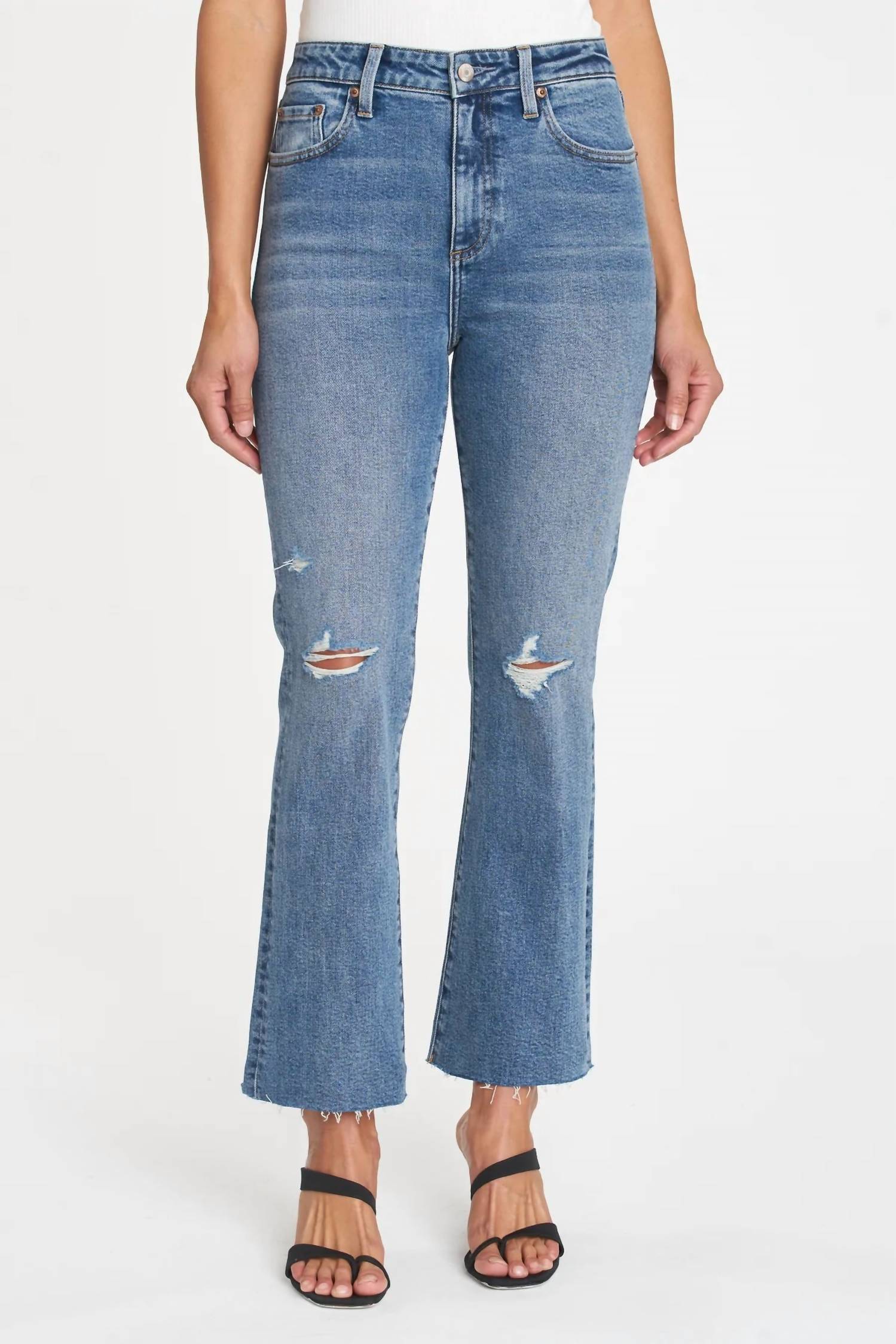 

Укороченные джинсы Lennon High Rise Boot Cut от Denny PISTOLA