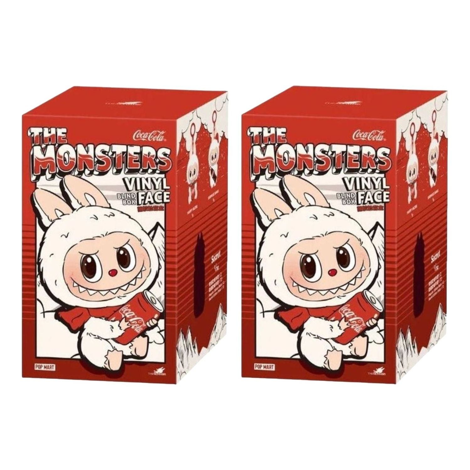 

Лабубу Pop Mart x Coca Cola The Monsters Labubu Sealed Case (2 Blind Boxes)