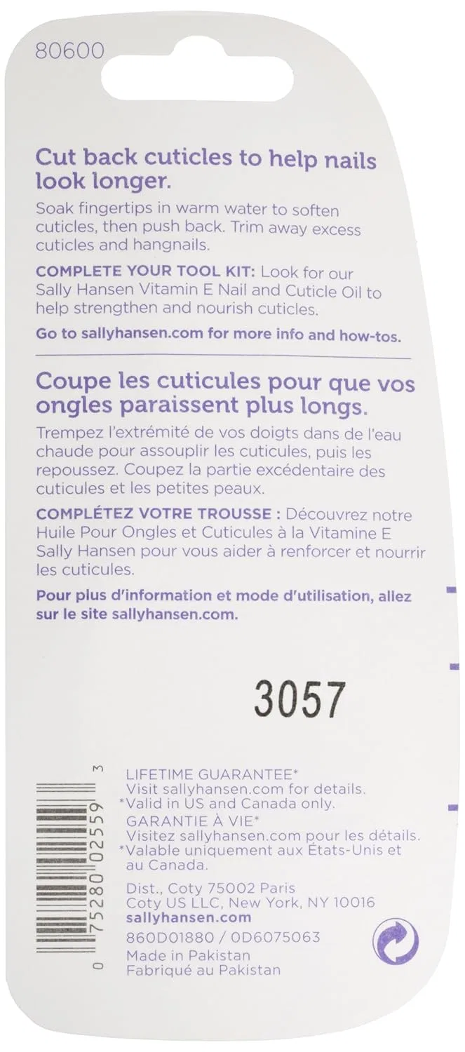 Щипцы для кутикулы «Travel Manicure» от Sally Hansen Nautica — фото 3