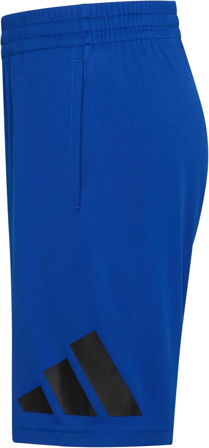 Детские шорты Adidas Essentials с большим логотипом, Team Royal Blue — фото 4
