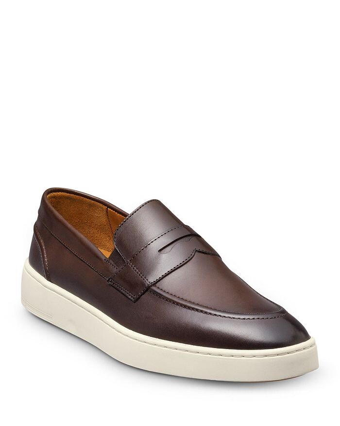 

Мужские кроссовки без шнуровки Allen Edmonds Randolph 2.0 Penny, коричневый