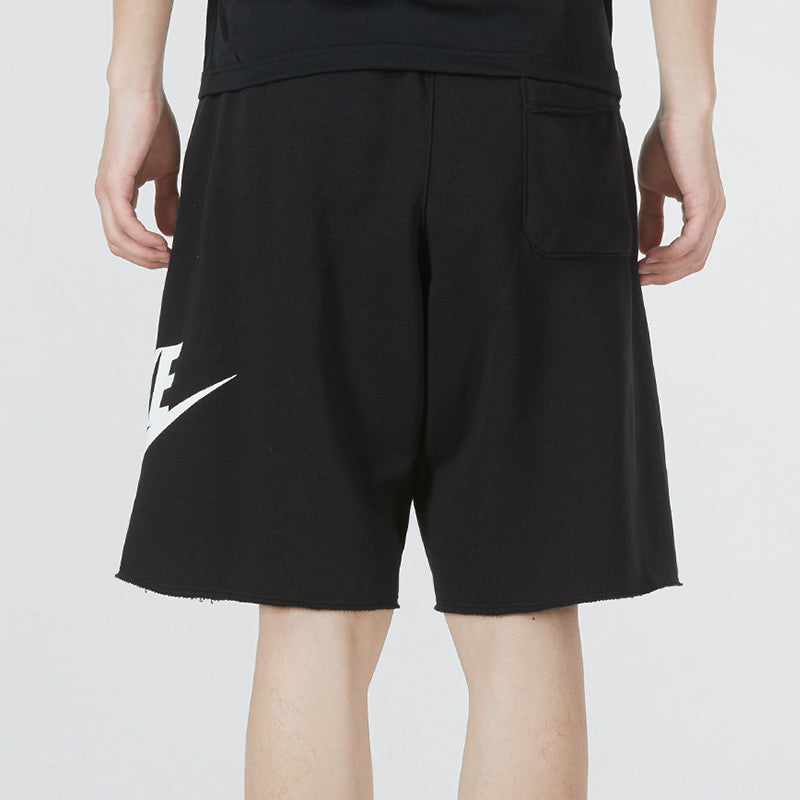 Шорты Nike As Nike Sportswear Spe Ft Alumni Short Logo 'Black' DM6818-010 — фото 3