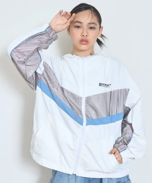 Свободная блузонная куртка Lovetoxic, Off white