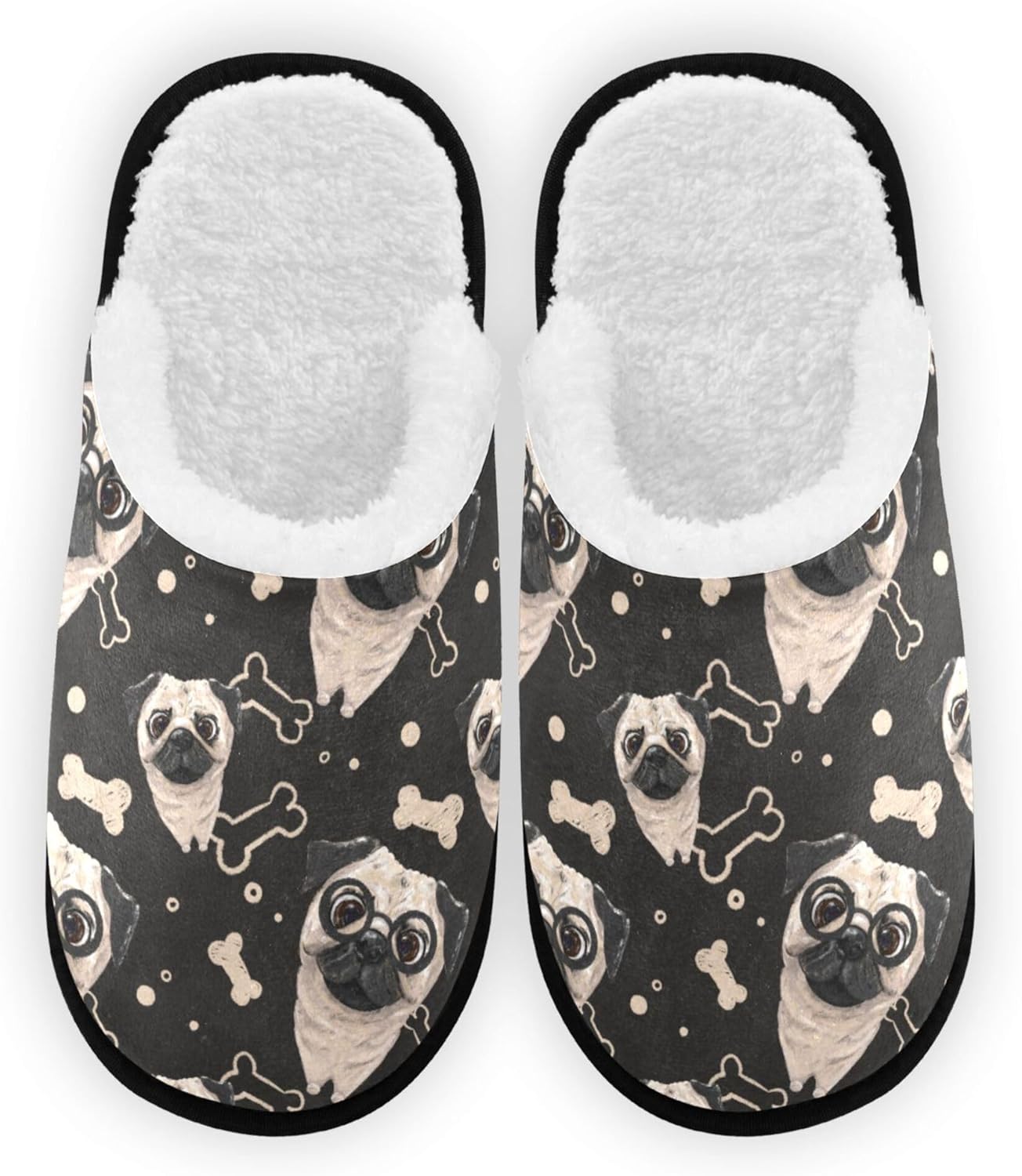 

Тапочки Umidedor мягкие домашние для женщин и мужчин, черный