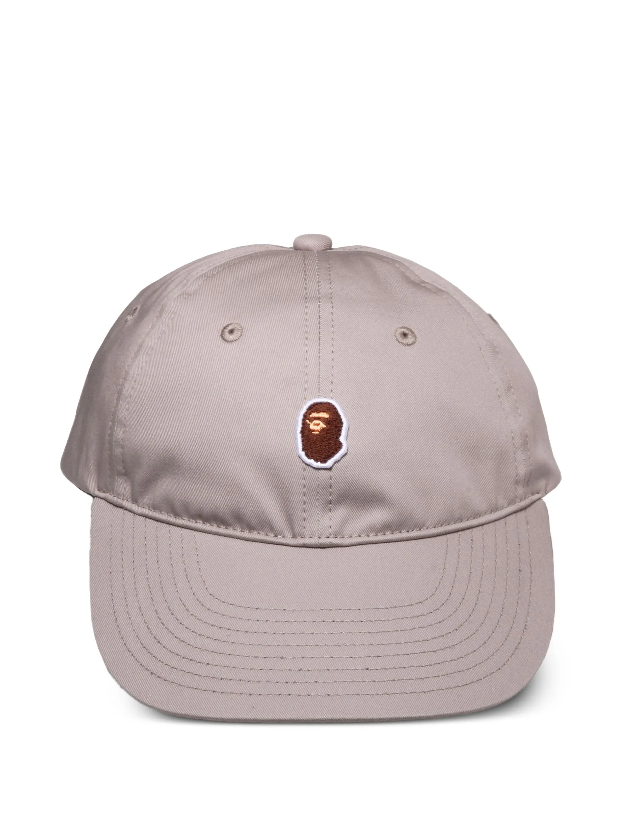 

Бейсболка с вышитым логотипом A Bathing Ape, серый