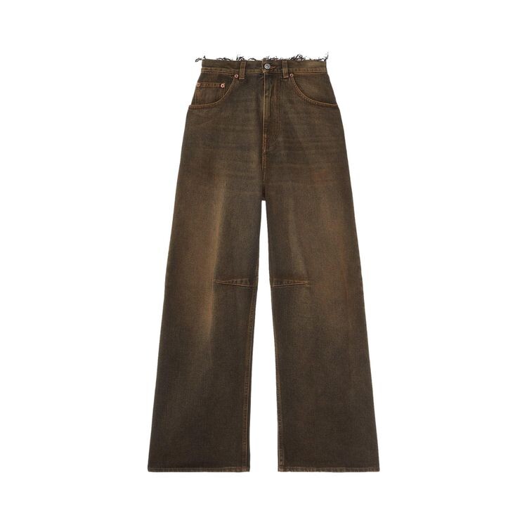 

Брюки MM6 Maison Margiela 5 Pocket Pants Brown, коричневый