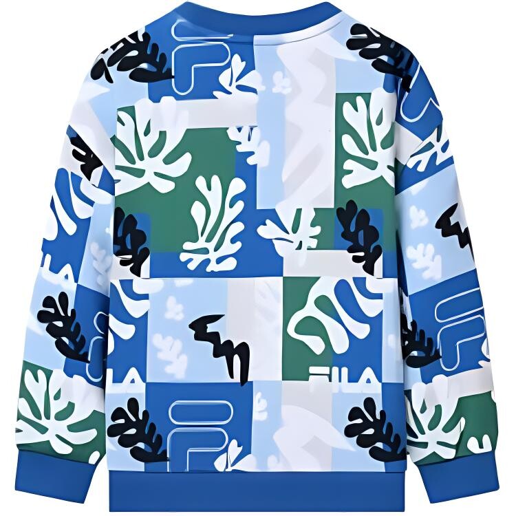 Детская толстовка ФИЛА FILA, цвет Allover Print — фото 2
