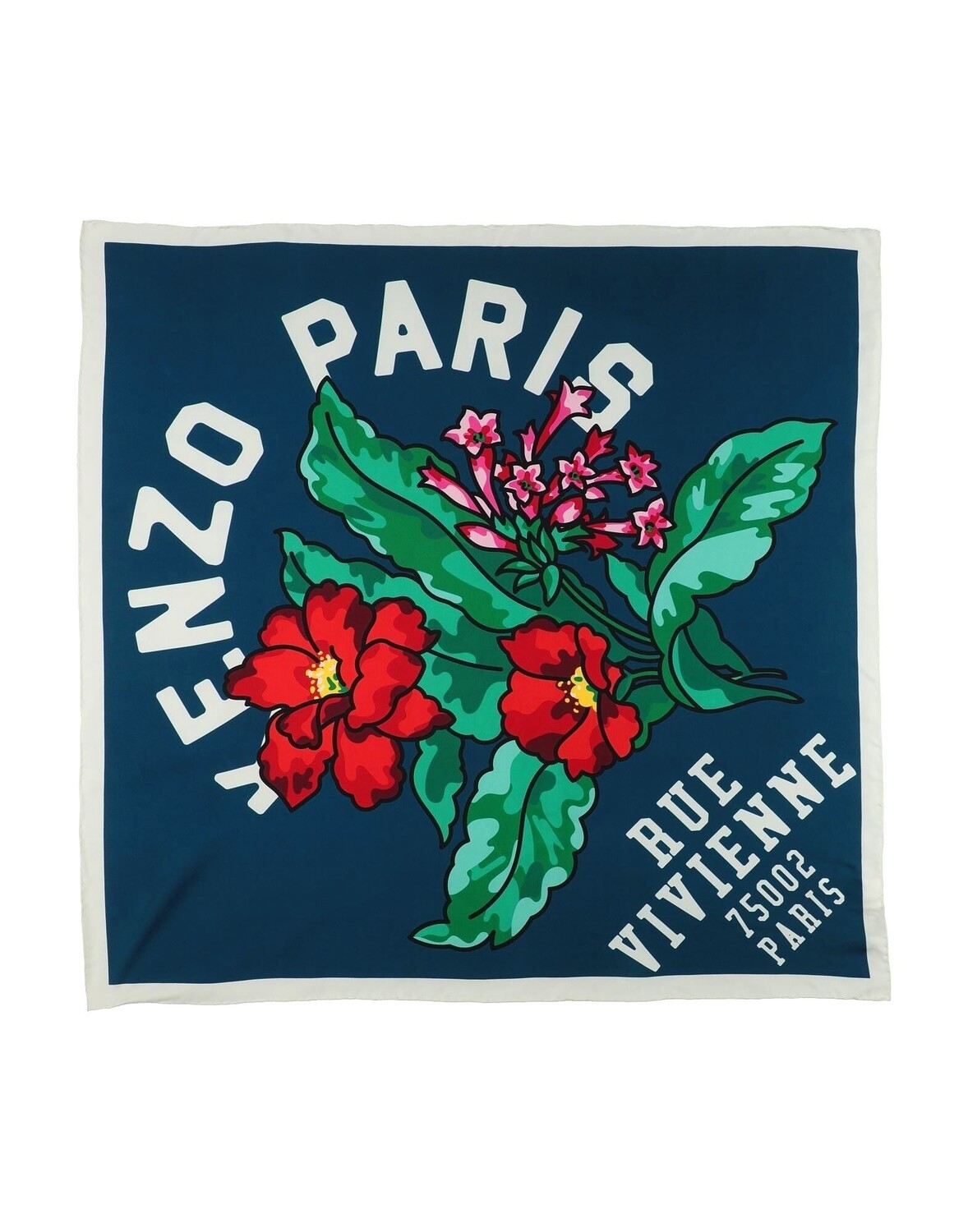 

Шарф Kenzo, синий