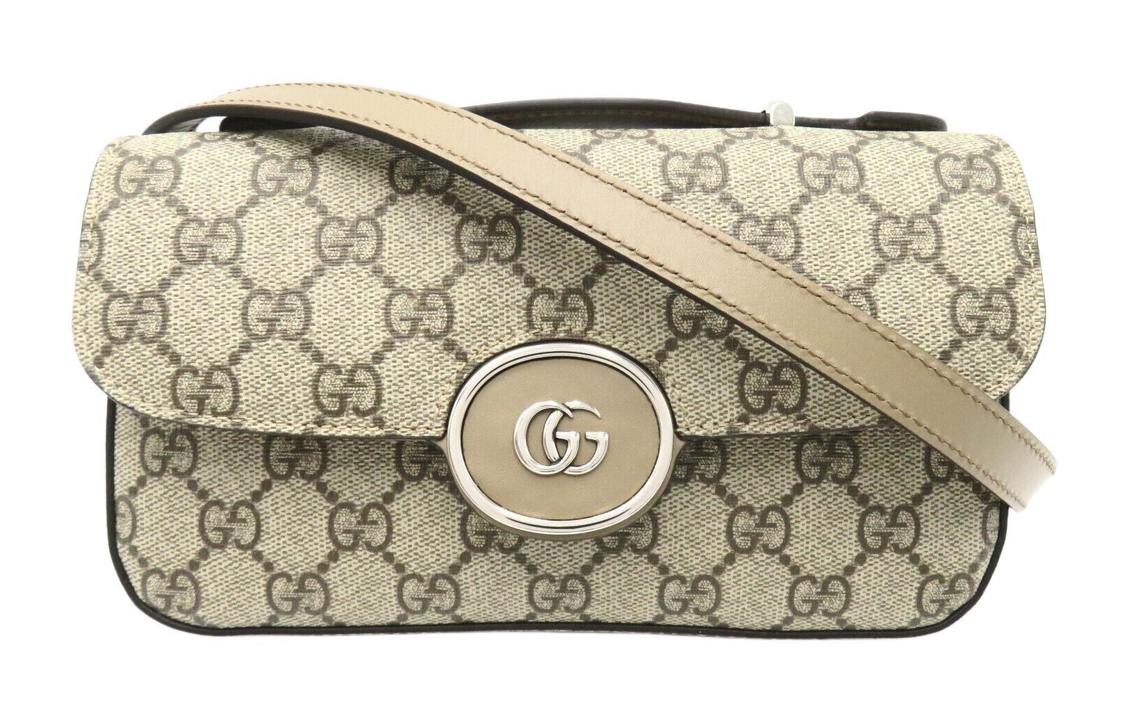 

GUCCI Маленькая сумка GG из холста