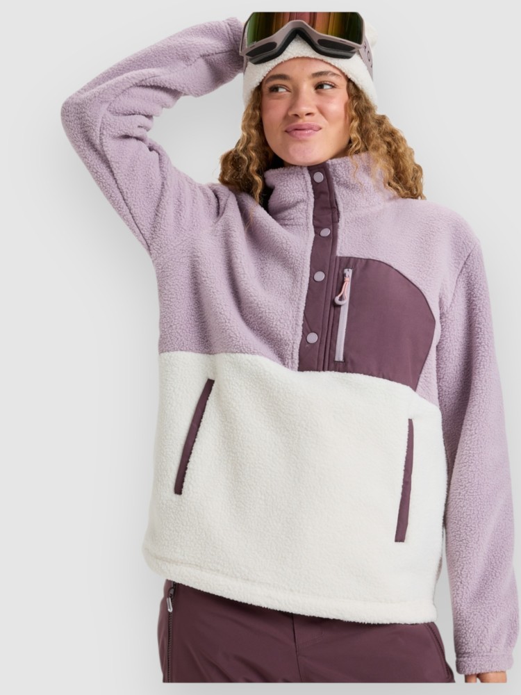 

Флисовый пуловер Roxy Alabama Fleece Pullover, nirvana