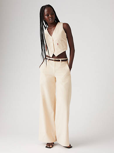 

Женские брюки XL Chino Corduroy Levi's, цвет White Swan