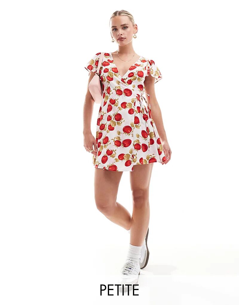

Мини-платье-чай с запахом Miss Selfridge