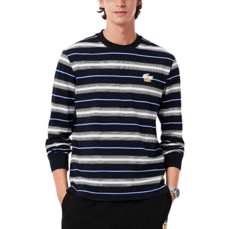 

Lacoste Футболки унисекс 7Z6/Черные, белые, синие в полоску, круглый вырез, средней толщины, Черный, Lacoste Футболки унисекс 7Z6/Черные, белые, синие в полоску, круглый вырез, средней толщины