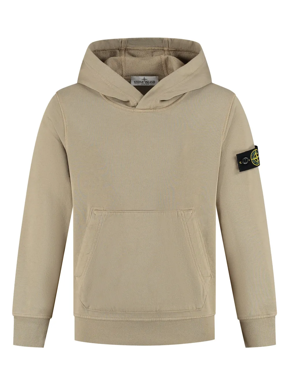

Худи с нашивкой Compass Stone Island Junior, коричневый