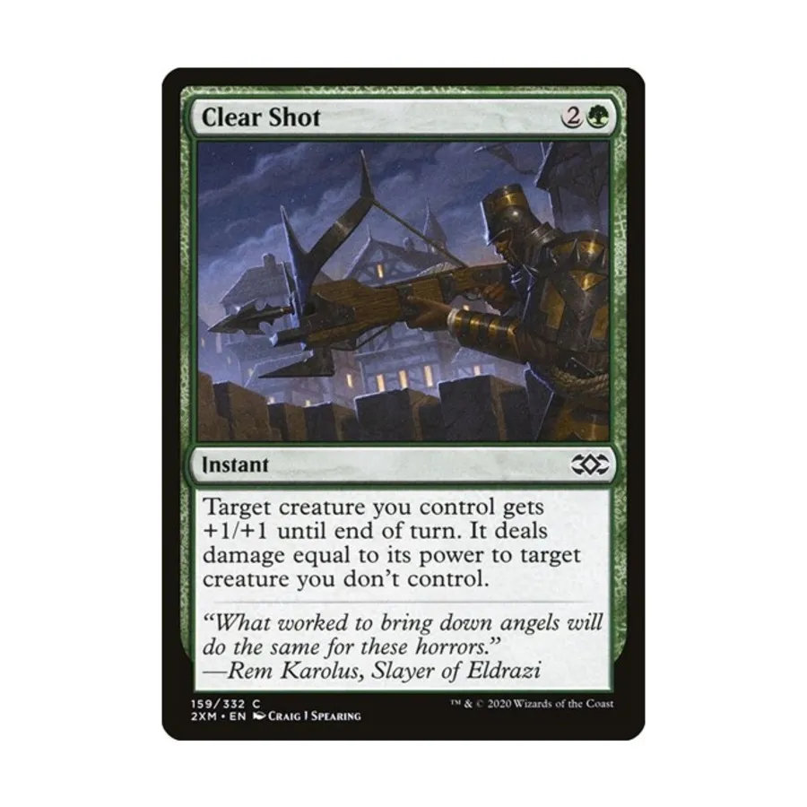 

CCG Clear Shot (C) (фольга), MTG - Double Masters