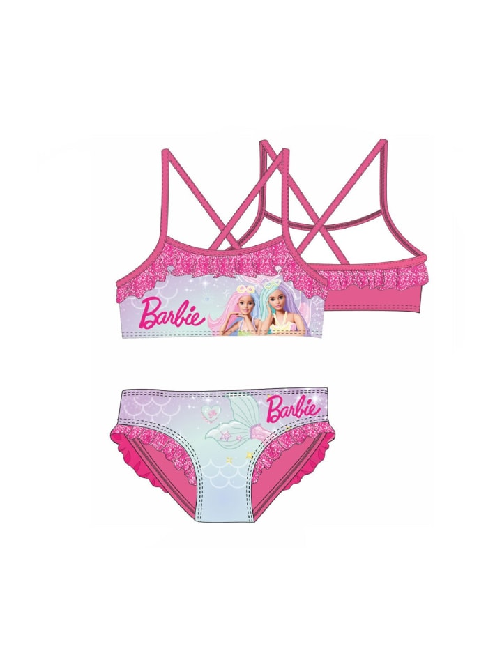 

Детский купальник-бикини «Русалка» - для детей 4-10 лет Barbie