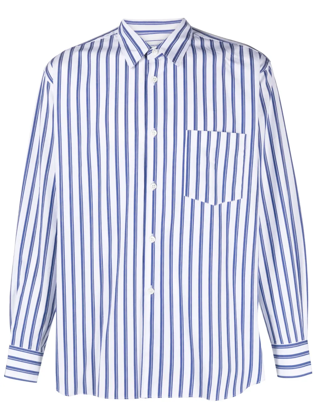 

Полосатая рубашка с длинными рукавами Comme Des Garçons Shirt, белый