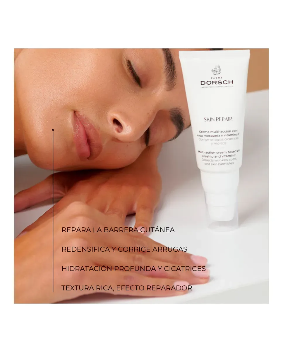 Крем для лица Farma Dorsch — Многофункциональный с маслом шиповника и витамином F Skin Repair, 50 мл — фото 2