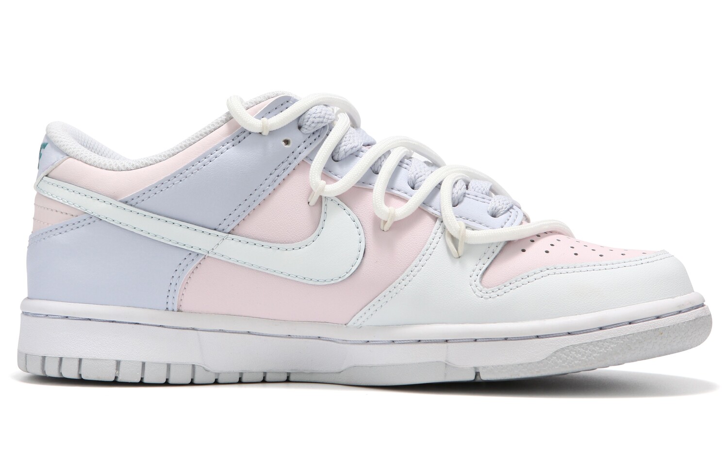 

Кроссовки Nike Dunk Skateboarding Shoes Women's Low-top Sea Salt Blue, светло-фиолетовый