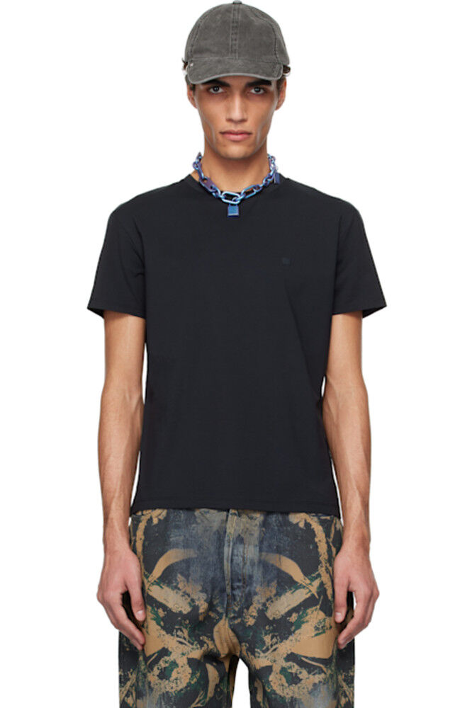 

Черная футболка обычного кроя Acne Studios