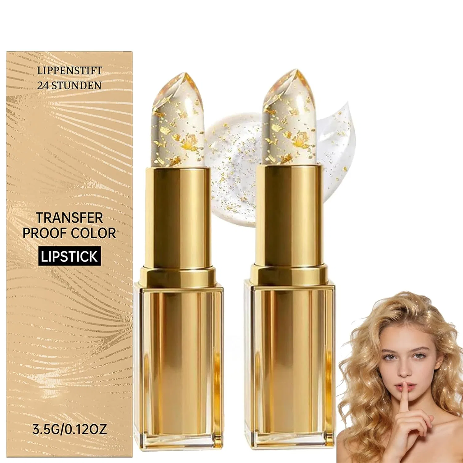 Набор из 3 адаптивных помад Kyne Truetone с изменяющимся pH-эффектом Generisch, Pack Of 2