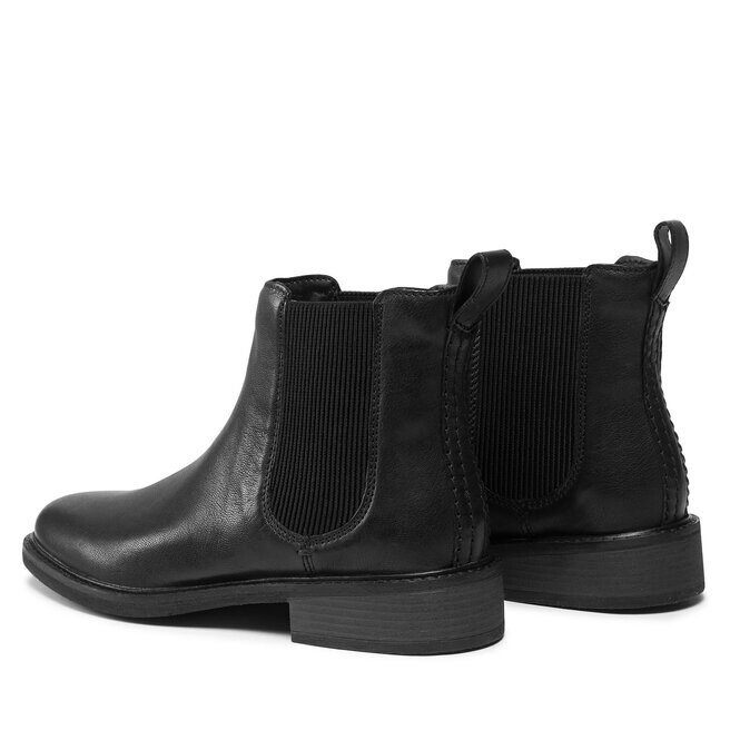 Ботинки женские Clarks CologneArlo кожаные, черный — фото 3