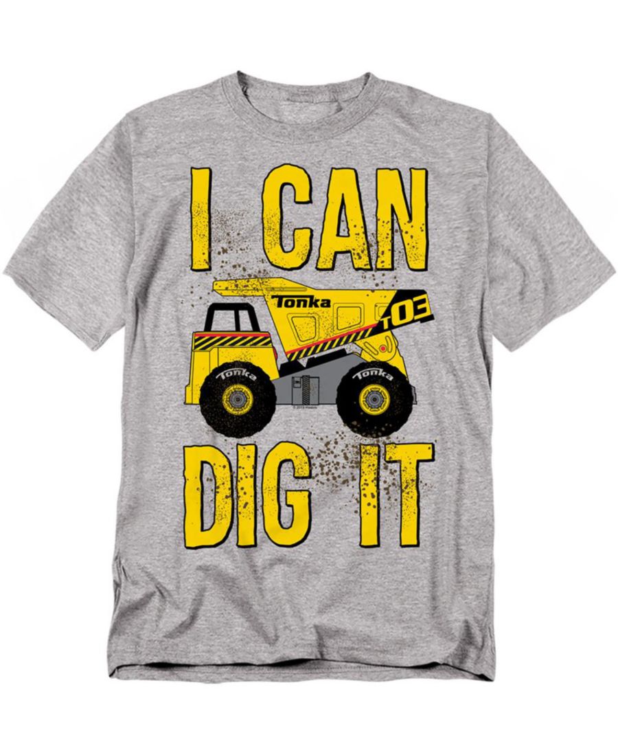 

Мужская футболка Tonka I Can Dig It Hasbro+, Athletic heather