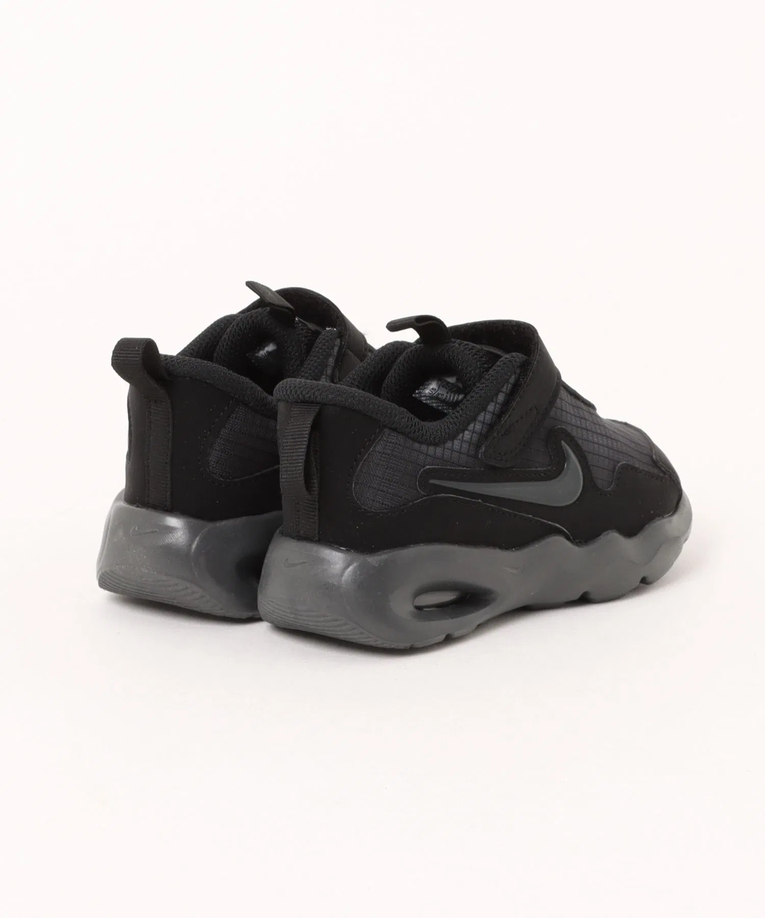 Детские кроссовки NIKE Air Max Nova с липучками тёмно-синие — фото 2