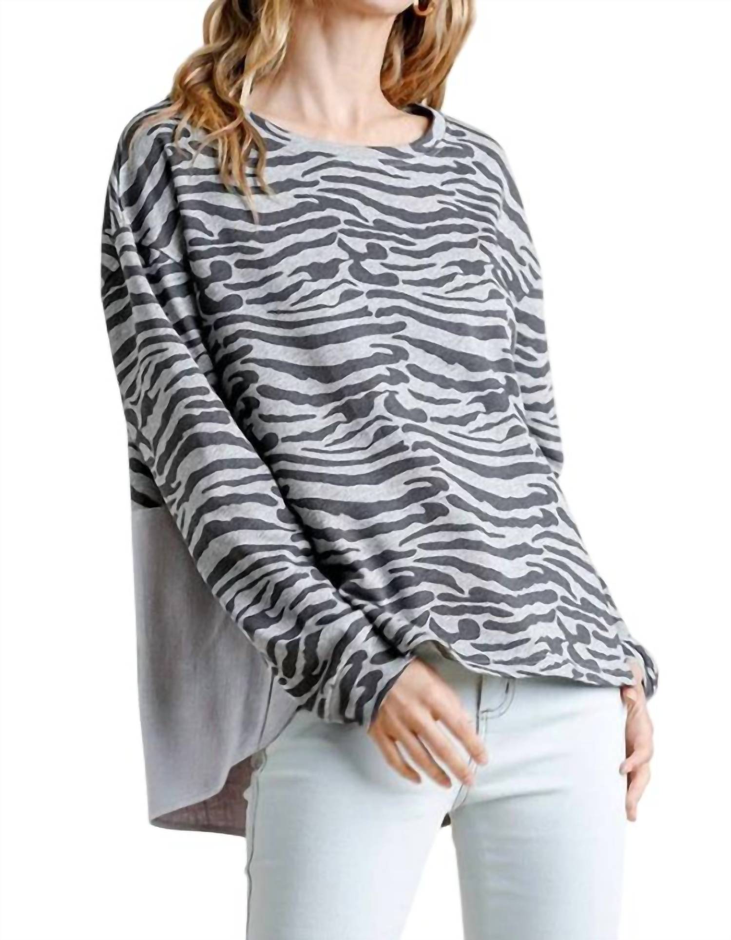 

Кроссовки Zebra High Low Топ серого цвета umgee