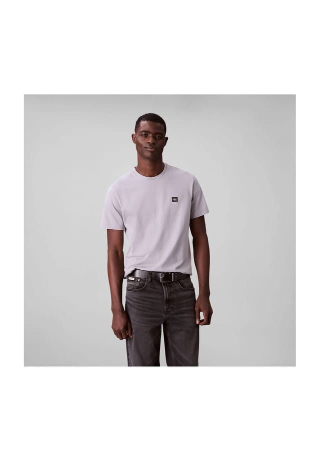 

Хлопковая футболка Calvin Klein Jeans, серый