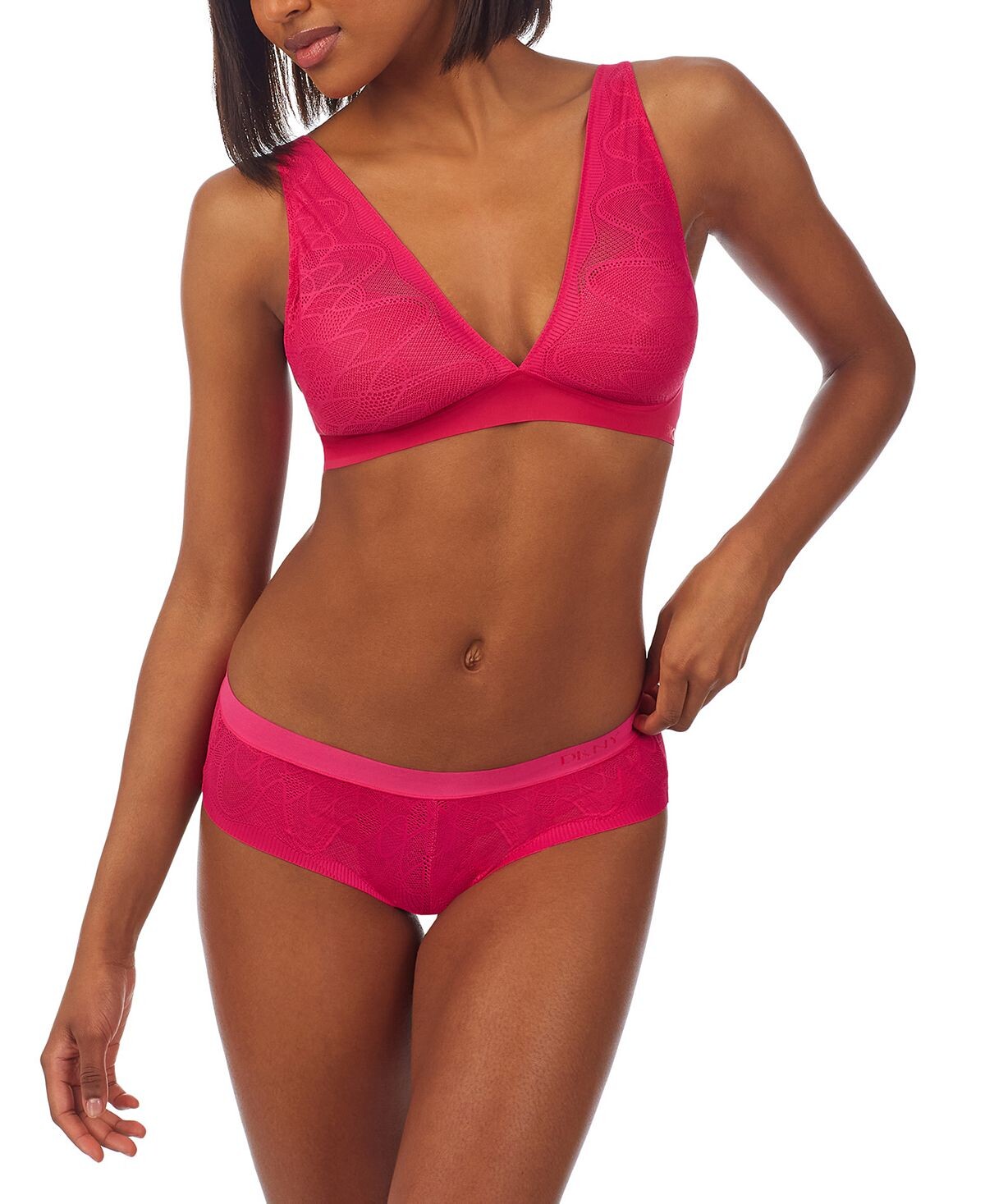 

Кружевной бюстгальтер без шнуровки Comfort DK7082 DKNY