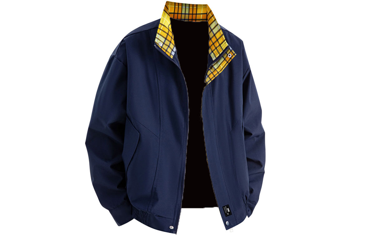 

Куртка Unisex Lapel Moderate ZIAREL, темно-синий[removable logo]