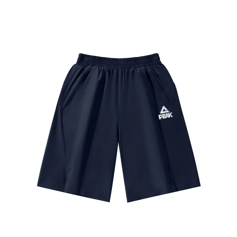 Шорты детские стретч PEAK Navy Blue/PK White Silicone K
