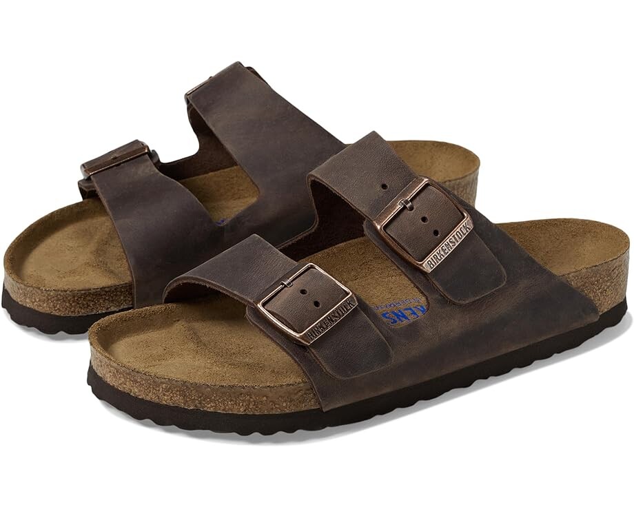 

Сандалии Birkenstock Arizona Soft Footbed - Oiled Leather (Unisex), цвет Habana Oiled Leather